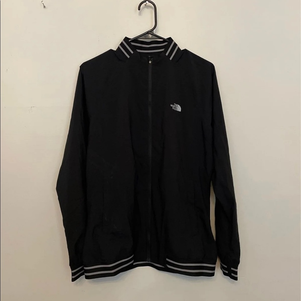 North face Black Zip Up Jacket